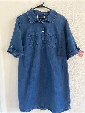 karen scott denim dress Karen Scott Dresses Denim for sale